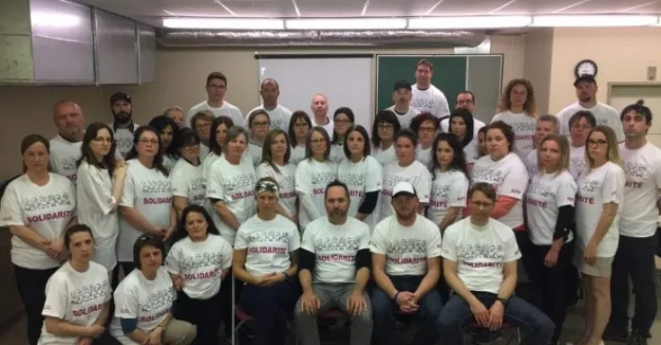 Les cols blancs de Sept-îles votent pour la grève à 100%